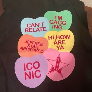 Jsc  candy heart tote bag